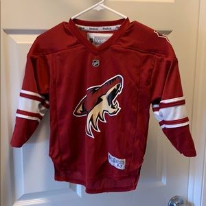 NHL Arizona Coyotes Jersey Youth Size 4-7